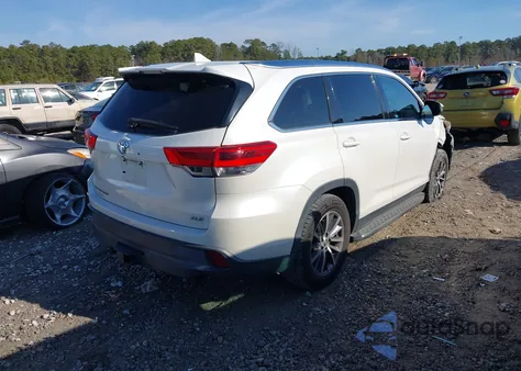 2019 Toyota Highlander Xle from USA, damaged, VIN 5TDKZRFHXKS310592